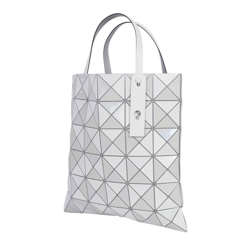 【ISSEY MIYAKE三宅一生】BAO BAO Quatro 6x6 琺瑯光澤設計托特包