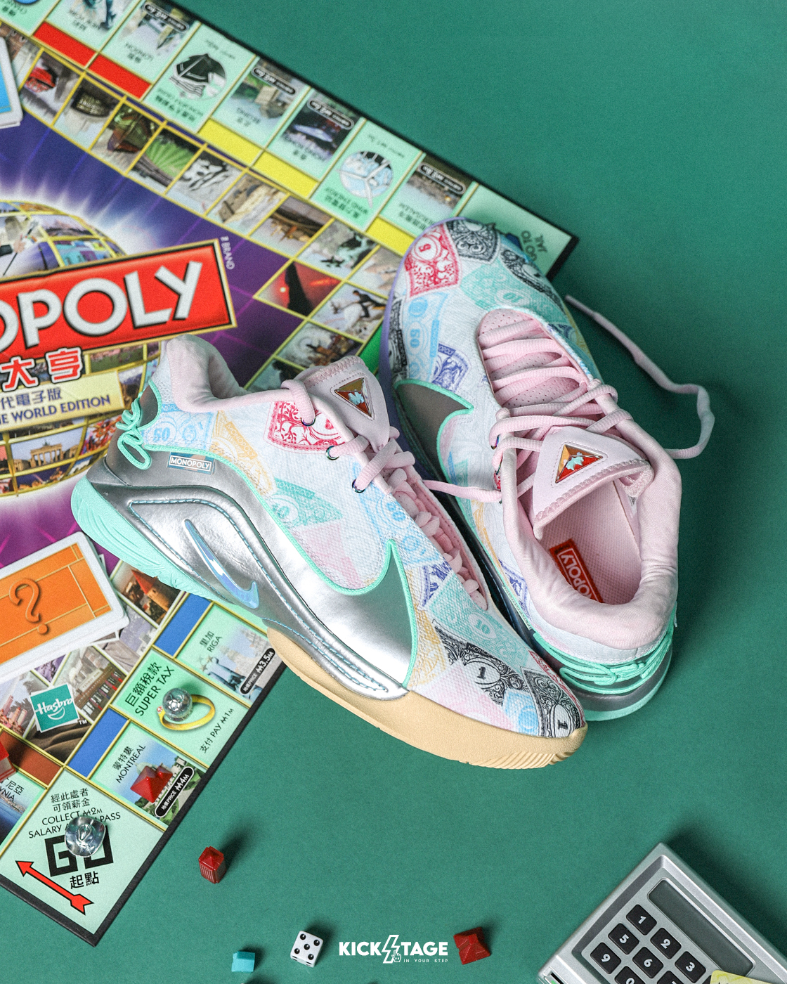 <特價不退換> NIKE LEBRON 22 XXII x MONOPOLY 'Multicolor' 大富翁聯名 地產大亨 實戰籃球鞋【FZ1098-100】LBJ PINKS