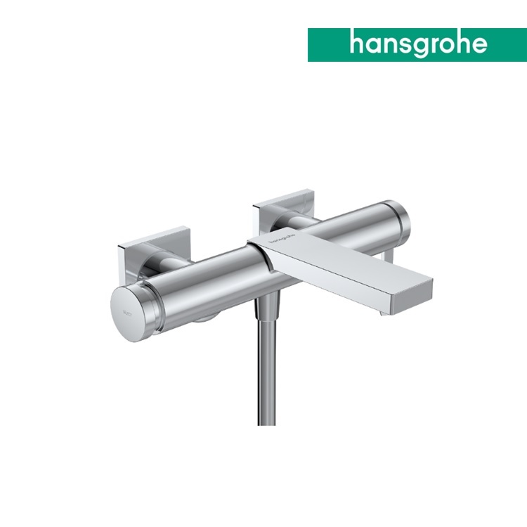 hansgrohe Tecturis E 73420, -000 Single lever bath mixer for exposed installation, with WaterfallStream flow - With GA Approval