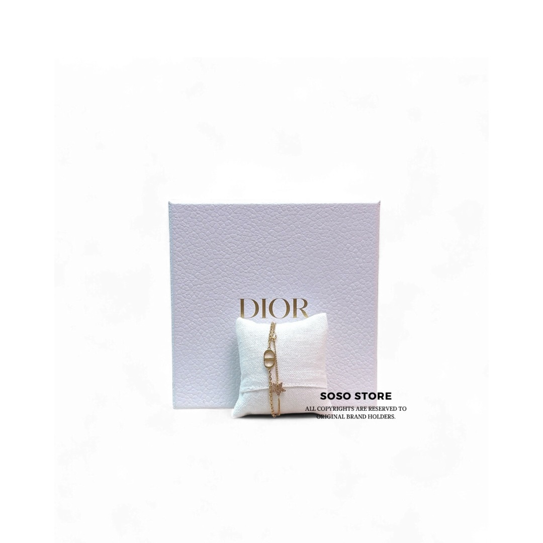 Dior Petit CD Double Bracelet - Gold
