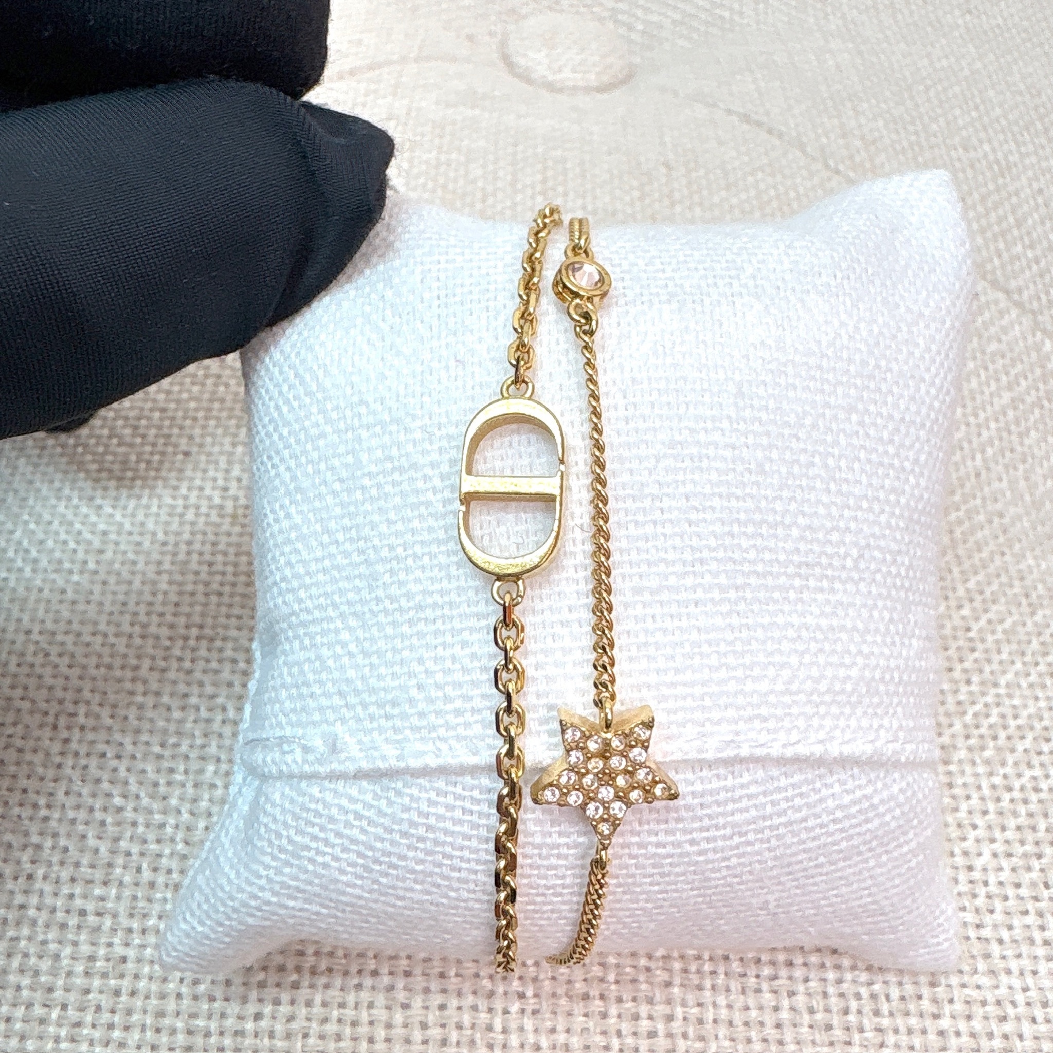 Dior Petit CD Double Bracelet - Gold