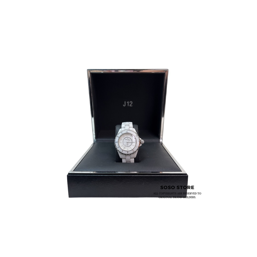 Chanel J12 Watch - White / Shw