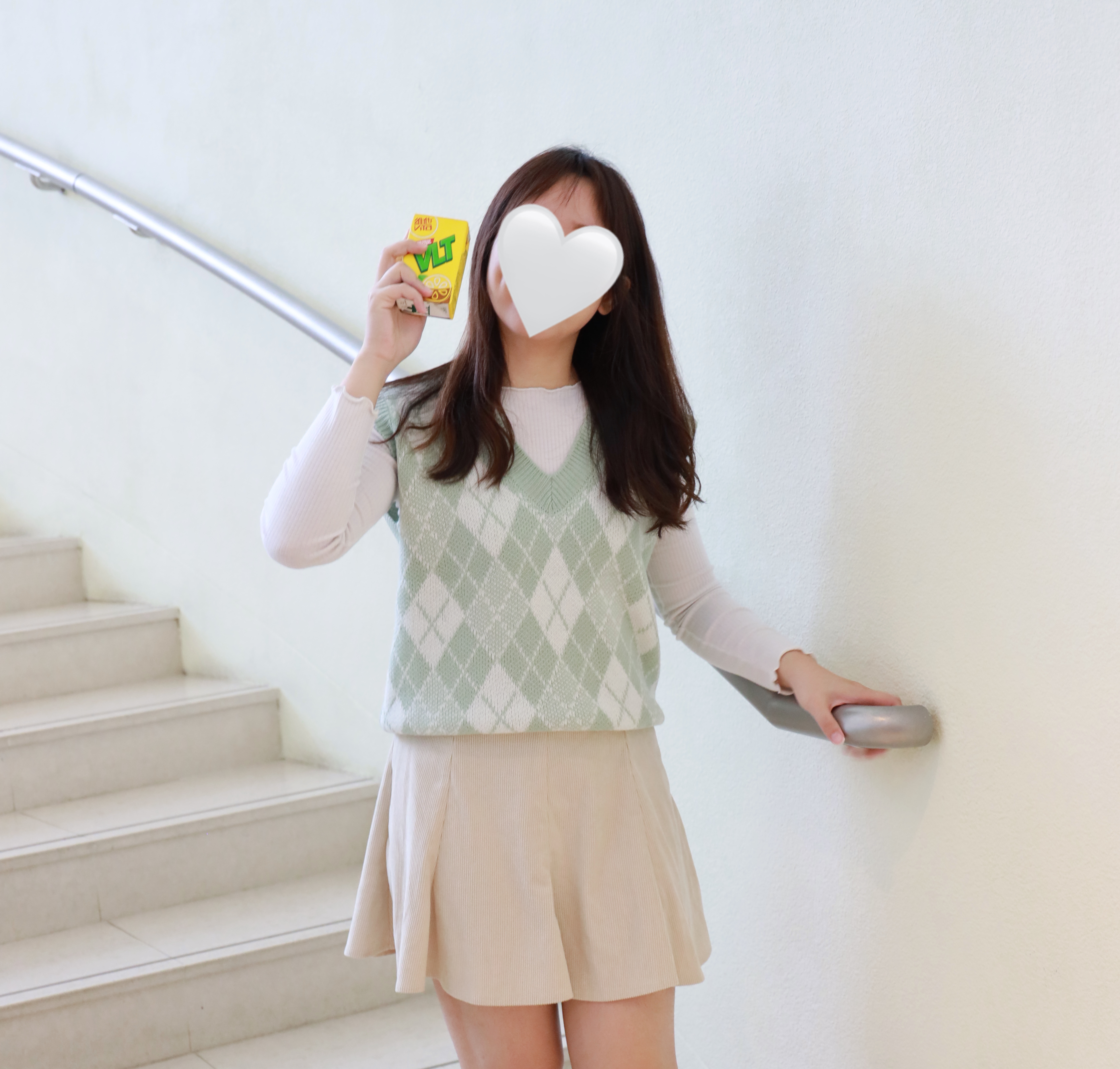 ||SK285|| 小百摺瓣傘裙