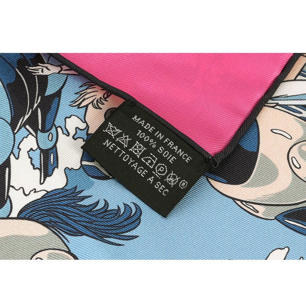 Les Mustangs II 盔甲野馬雙面方巾(90x90)