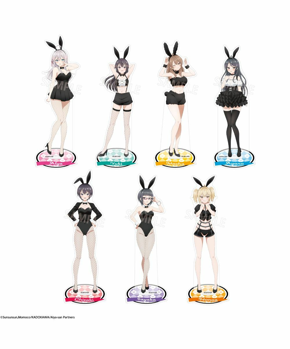 預購-『不時輕聲地以俄語遮羞的鄰座艾莉同學』 壓克力立牌 兔女郎ver. 系列 【日本進口精品】