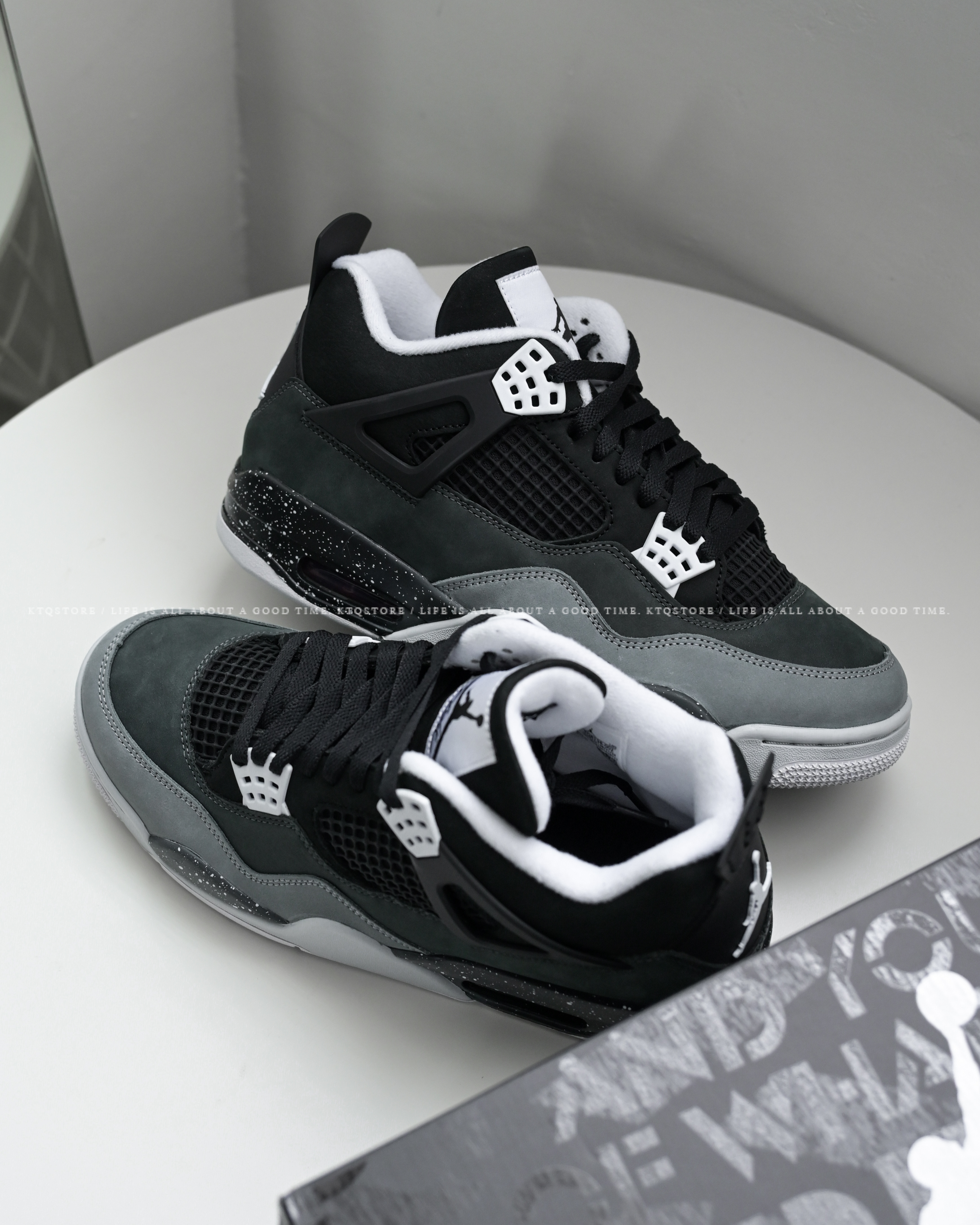 KTQ STORE ‧ Air Jordan 4 “Fear” 恐懼 2024版 男款 FQ8138-002 GS FQ8213-002