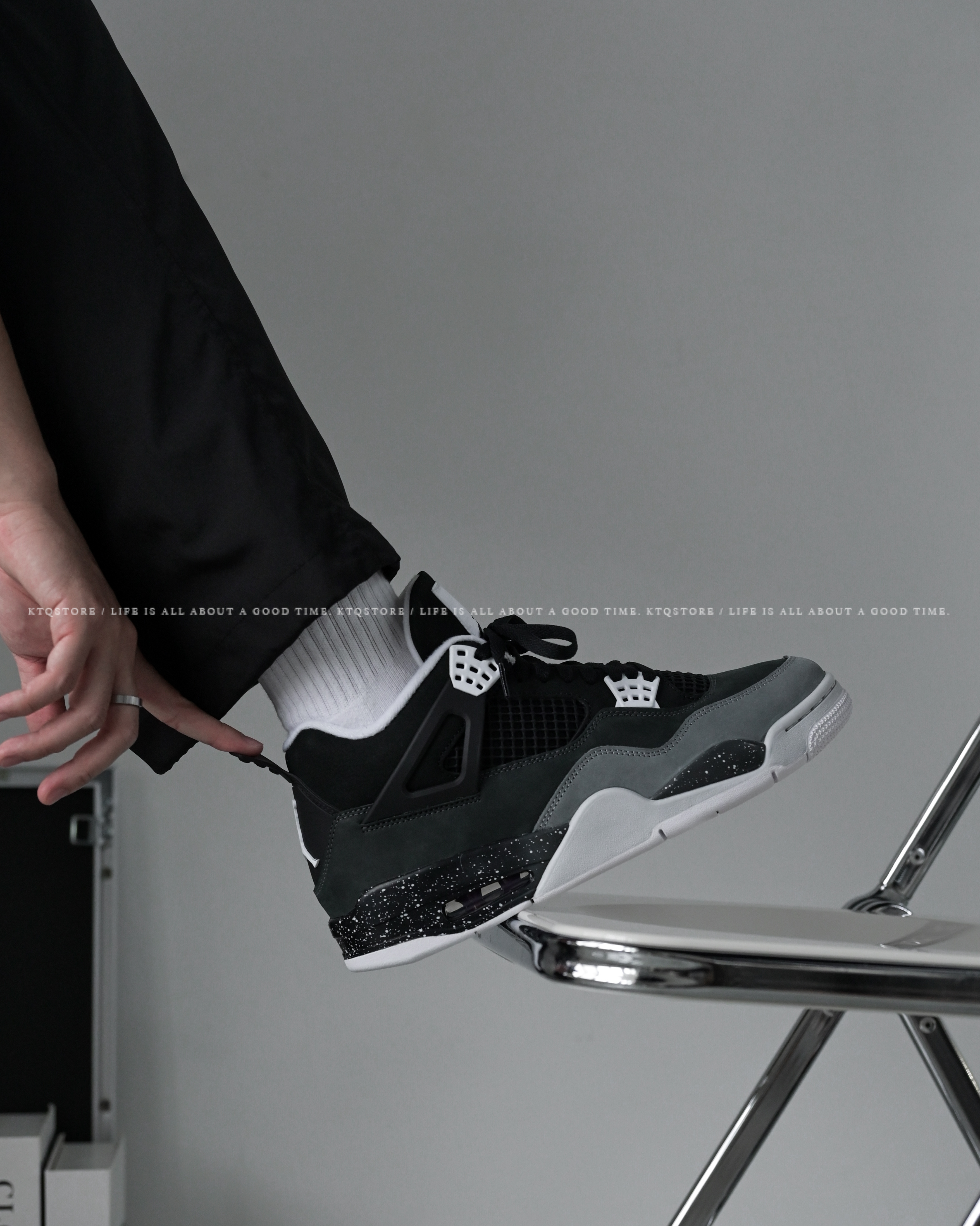 KTQ STORE ‧ Air Jordan 4 “Fear” 恐懼 2024版 男款 FQ8138-002 GS FQ8213-002