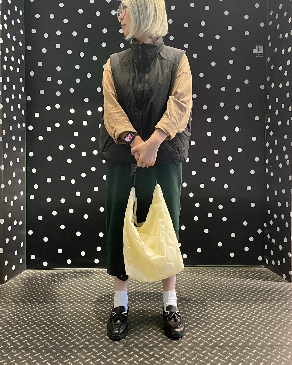 Bag'n'Noun 圓點包 S號 - 白 (70020962WHITE)