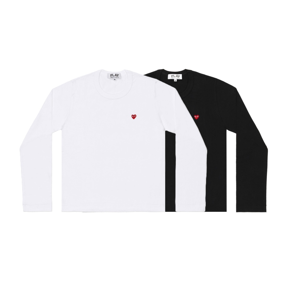 預購┃日本製 男女共版 川久保玲 CDG PLAY 刺繡 小愛心 紅愛心 長袖