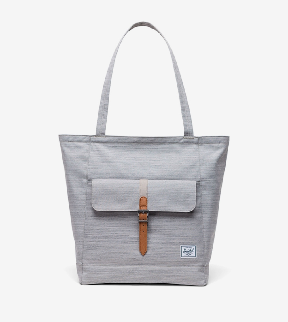 【Herschel】Retreat Tote 單肩包 後背包 16吋-灰/粉/黑