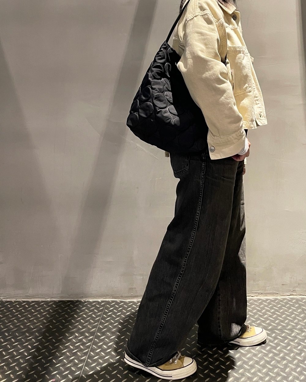 Bag'n'Noun 圓點包 S號 - 黑 (70020727BLACK)