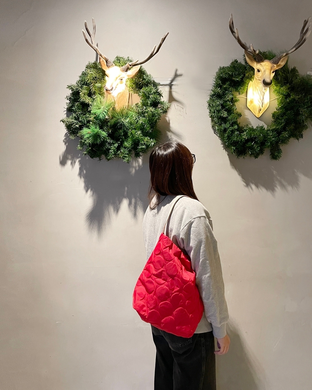 Bag'n'Noun 圓點包 S號 - 紅 (70020727RED)