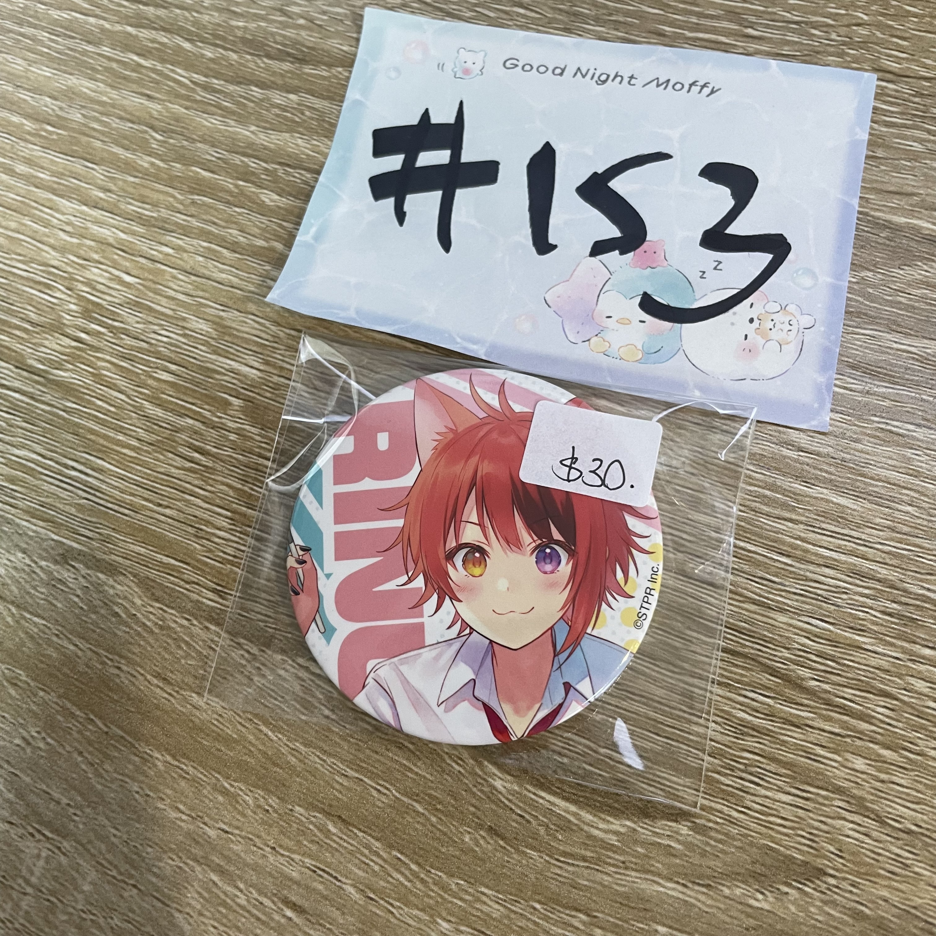 唱見 草莓王子 莉犬 襟章#153