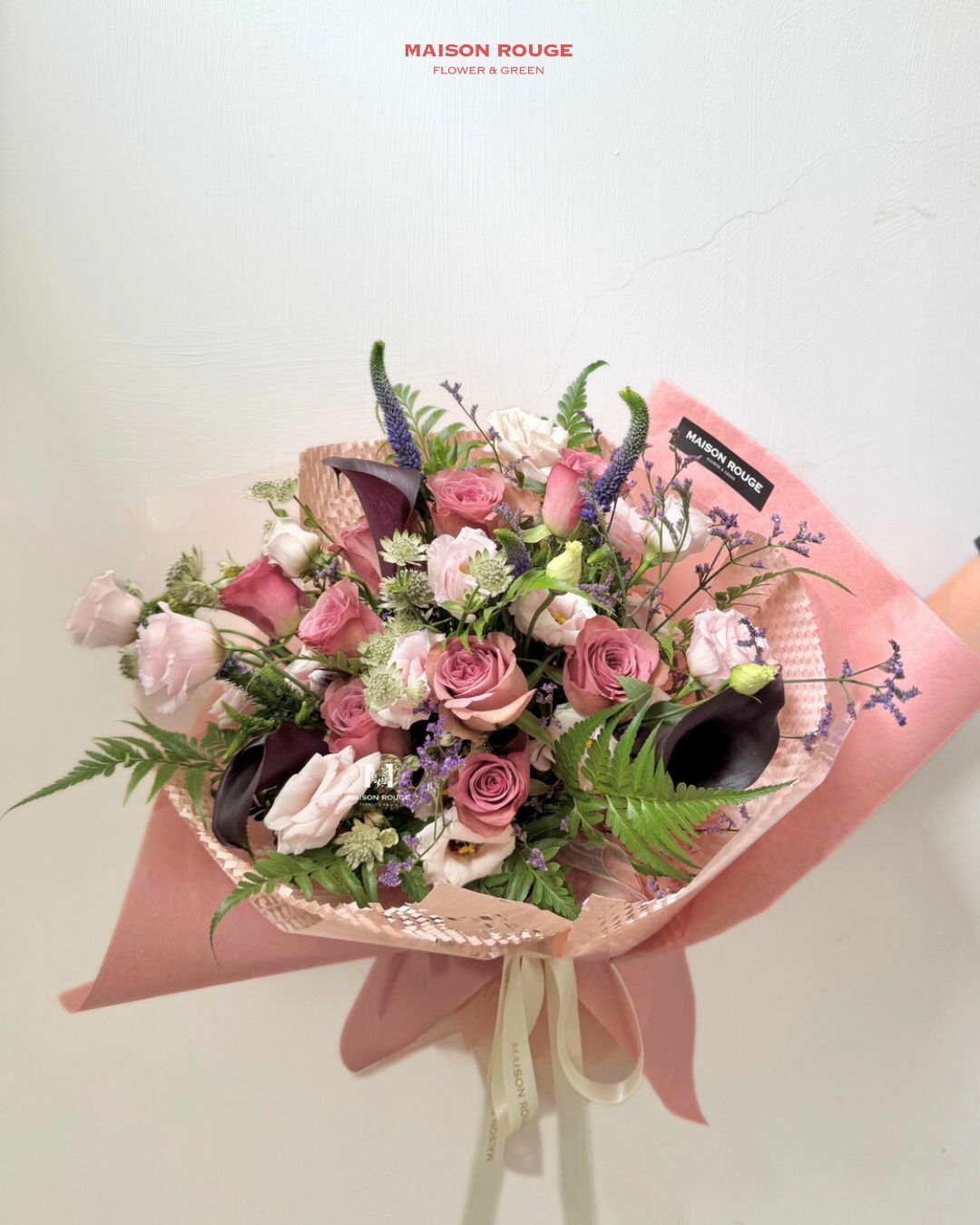 貳樓有花・粉色花束