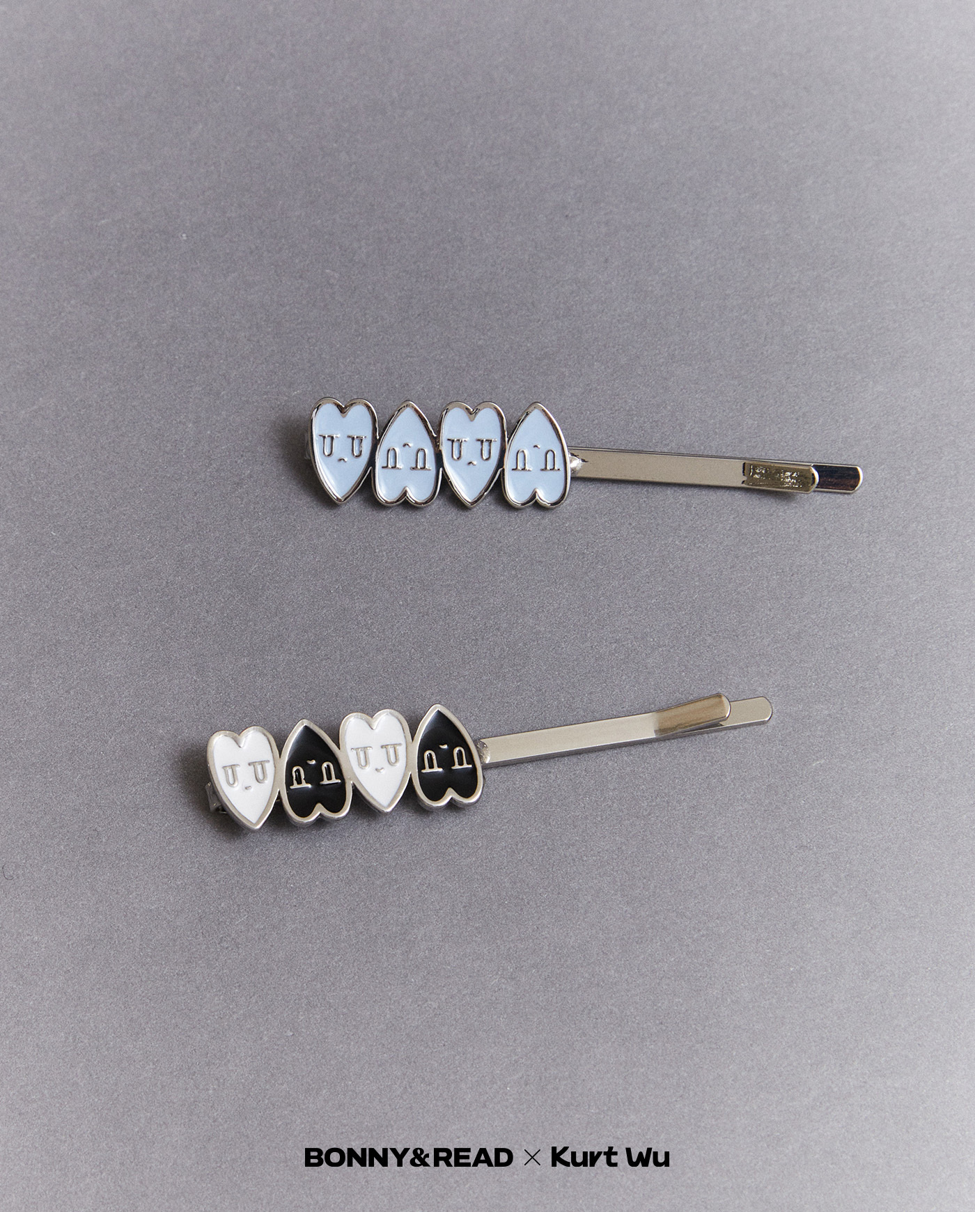飾品,kurt聯名,kurt wu,愛心,髮夾,,hairclip