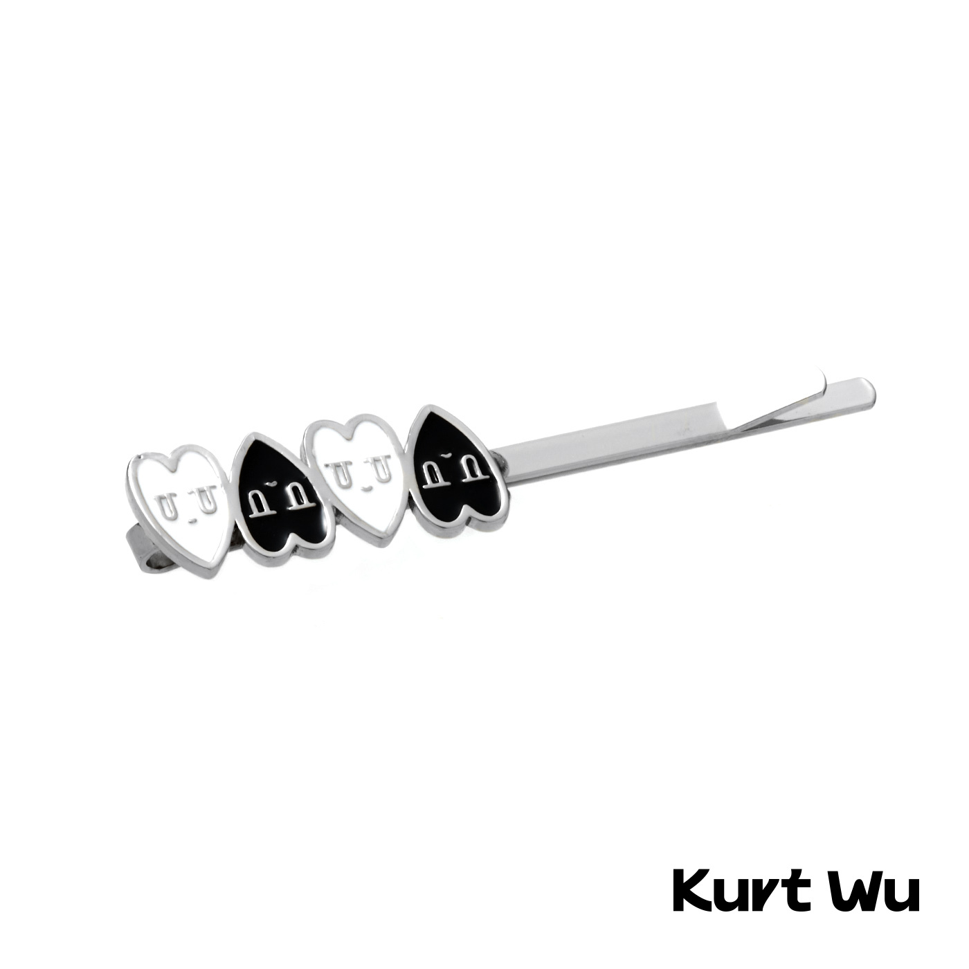 平價飾品,kurt聯名,愛心,髮夾