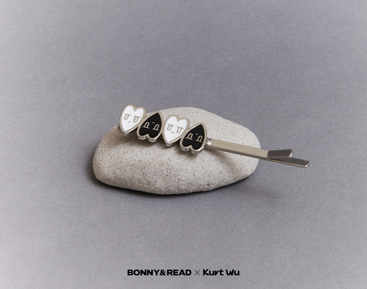飾品,kurt聯名,kurt wu,愛心,髮夾,,hairclip