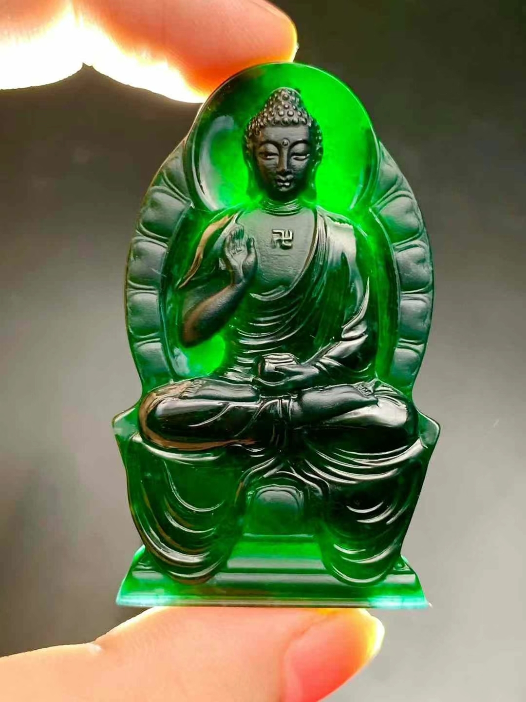 11175958 翡翠墨翠阿彌陀佛