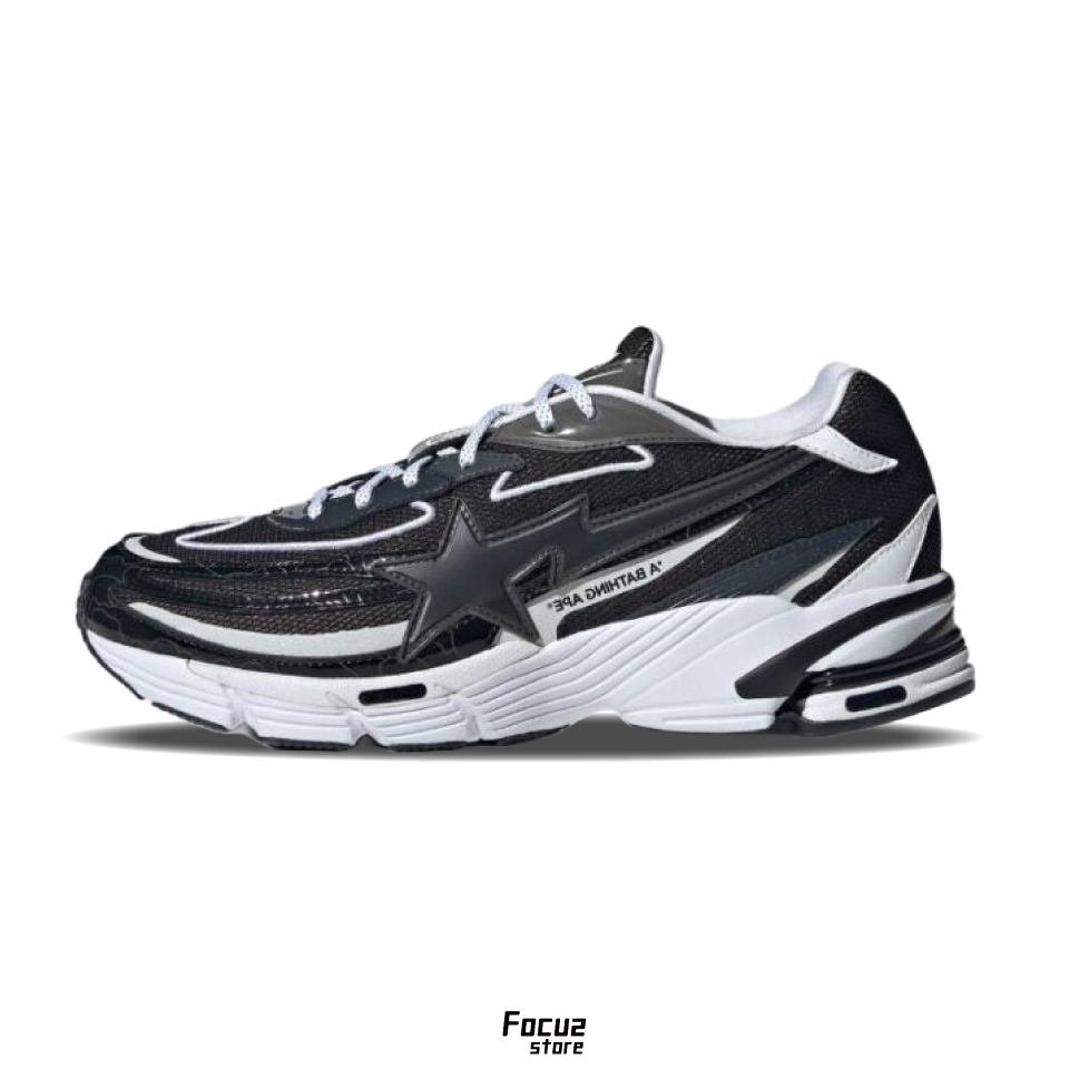 【Focus Store】預購 BAPE x Adidas Orketro "Black Silver Metallic" 黑色 JH6361