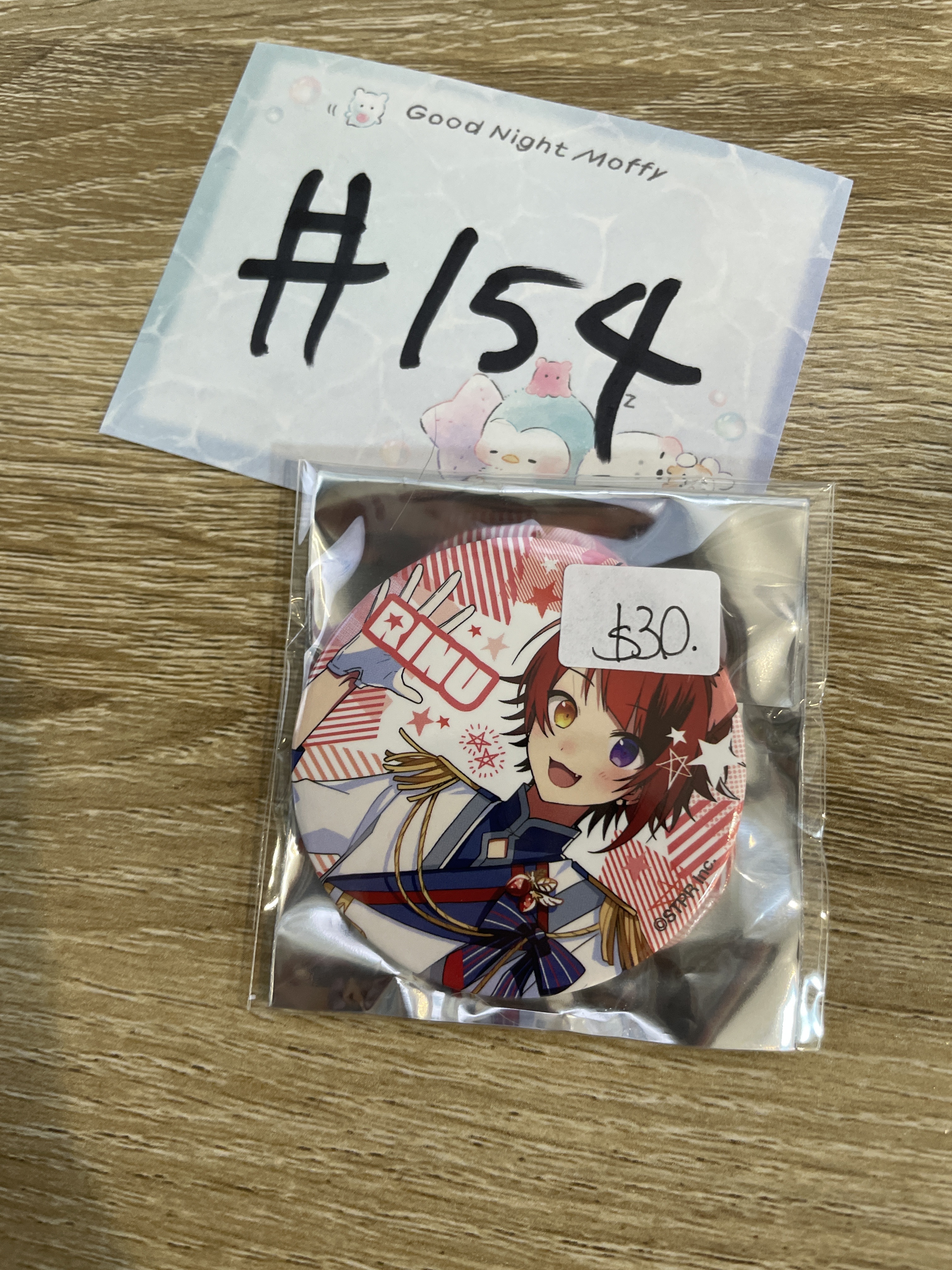 唱見 草莓王子 莉犬 襟章#154