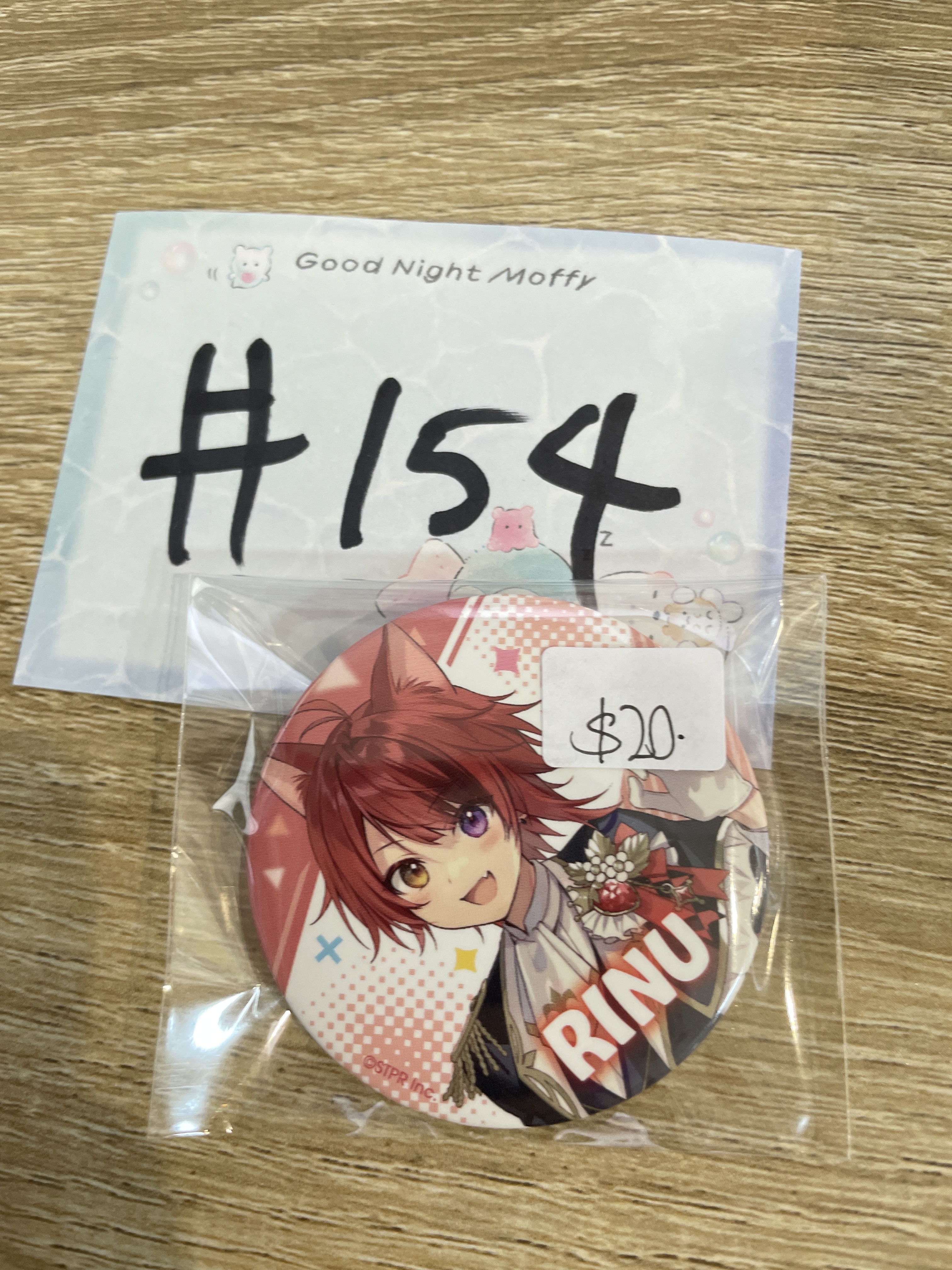 唱見 草莓王子 莉犬 襟章#154