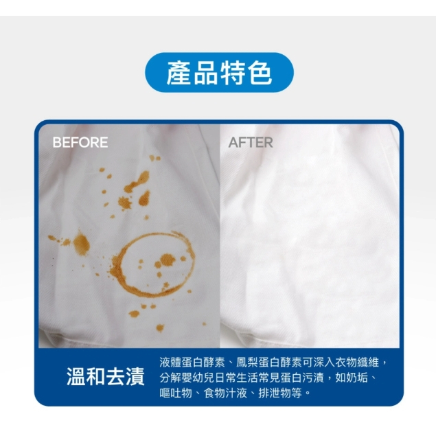 【樂森藥局】Baby City 嬰兒衣物酵素去漬劑 250ml 補充瓶