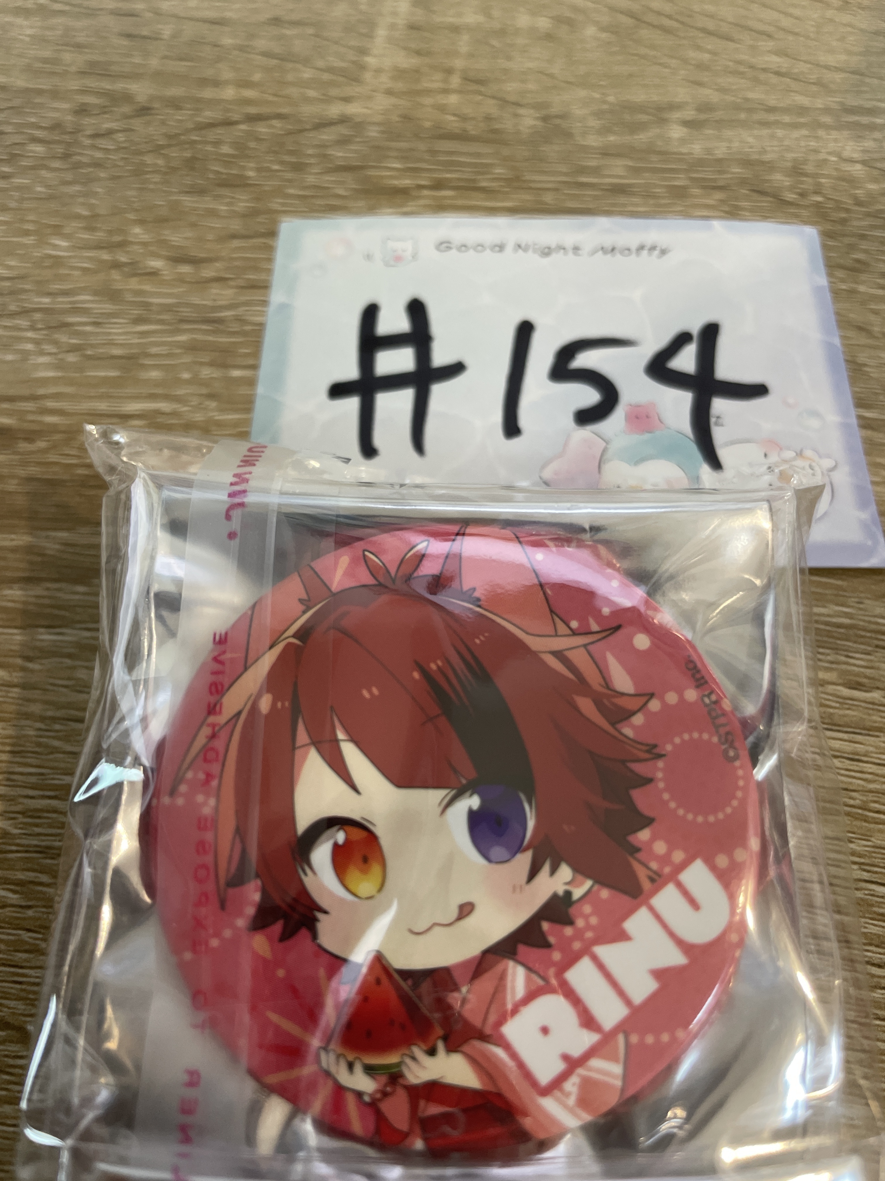 唱見 草莓王子 莉犬 襟章#154