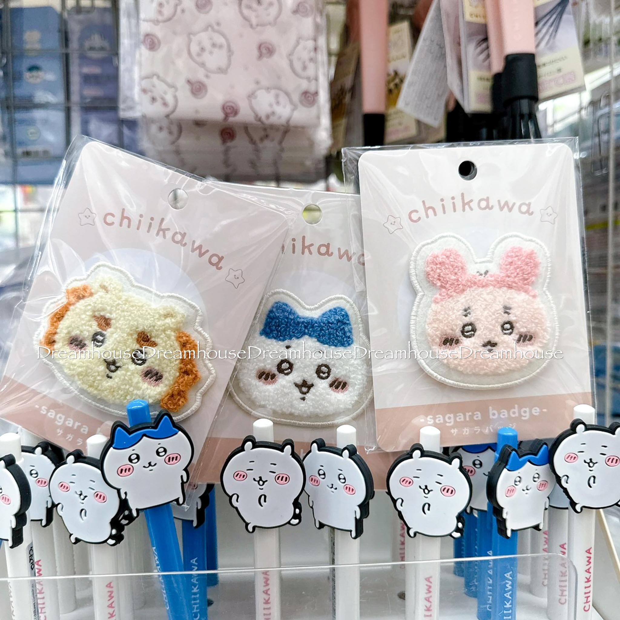 日本帶回 Chiikawa ちいかわ 吉伊卡哇 小八貓 兔兔 小桃 栗子饅頭 風獅爺 螃蟹 大頭刺繡別針 徽章 別針
