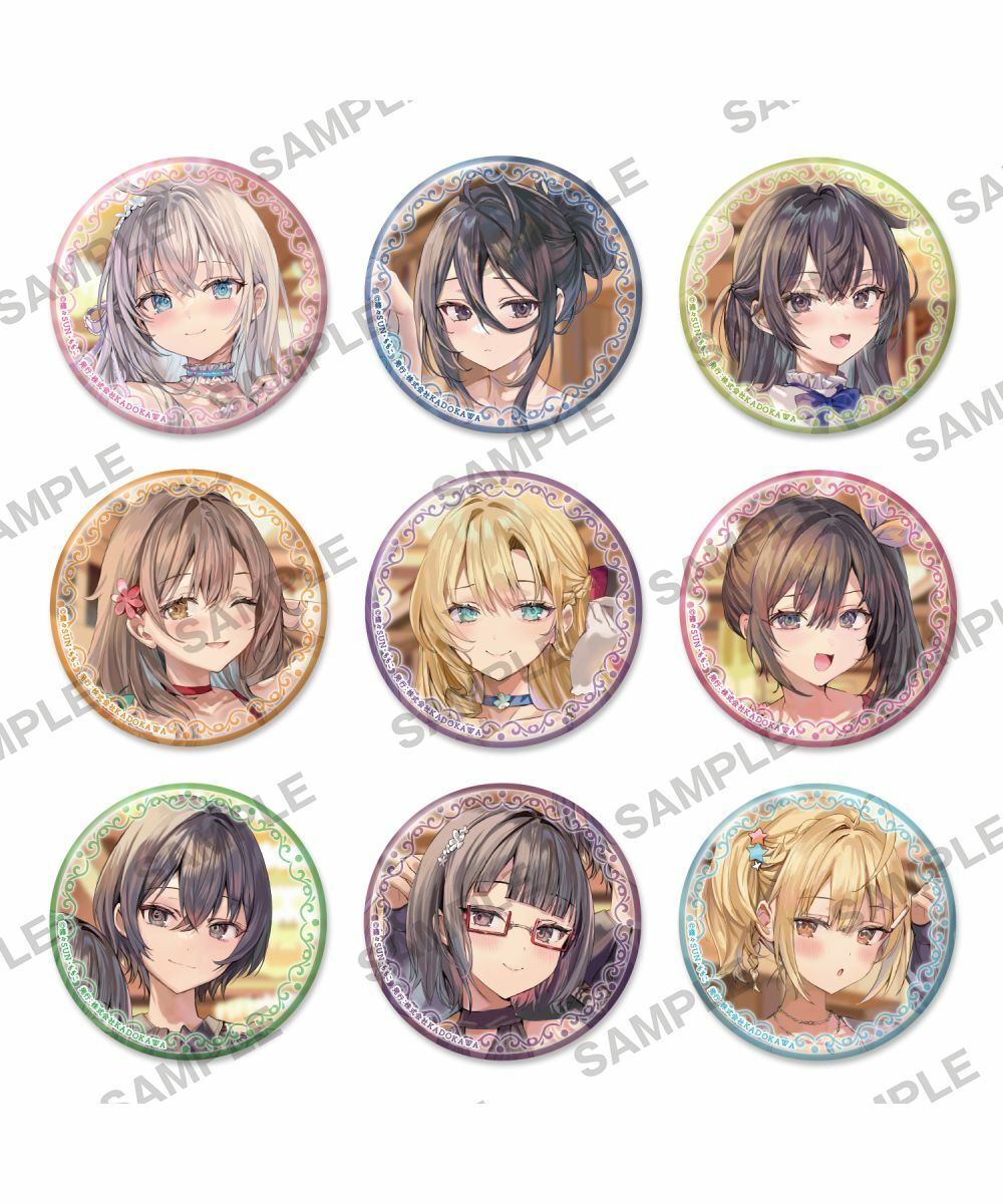 預購-『不時輕聲地以俄語遮羞的鄰座艾莉同學』 集換式徽章 洋裝ver PACK盲盒販售 隨機出貨【日本進口精品】