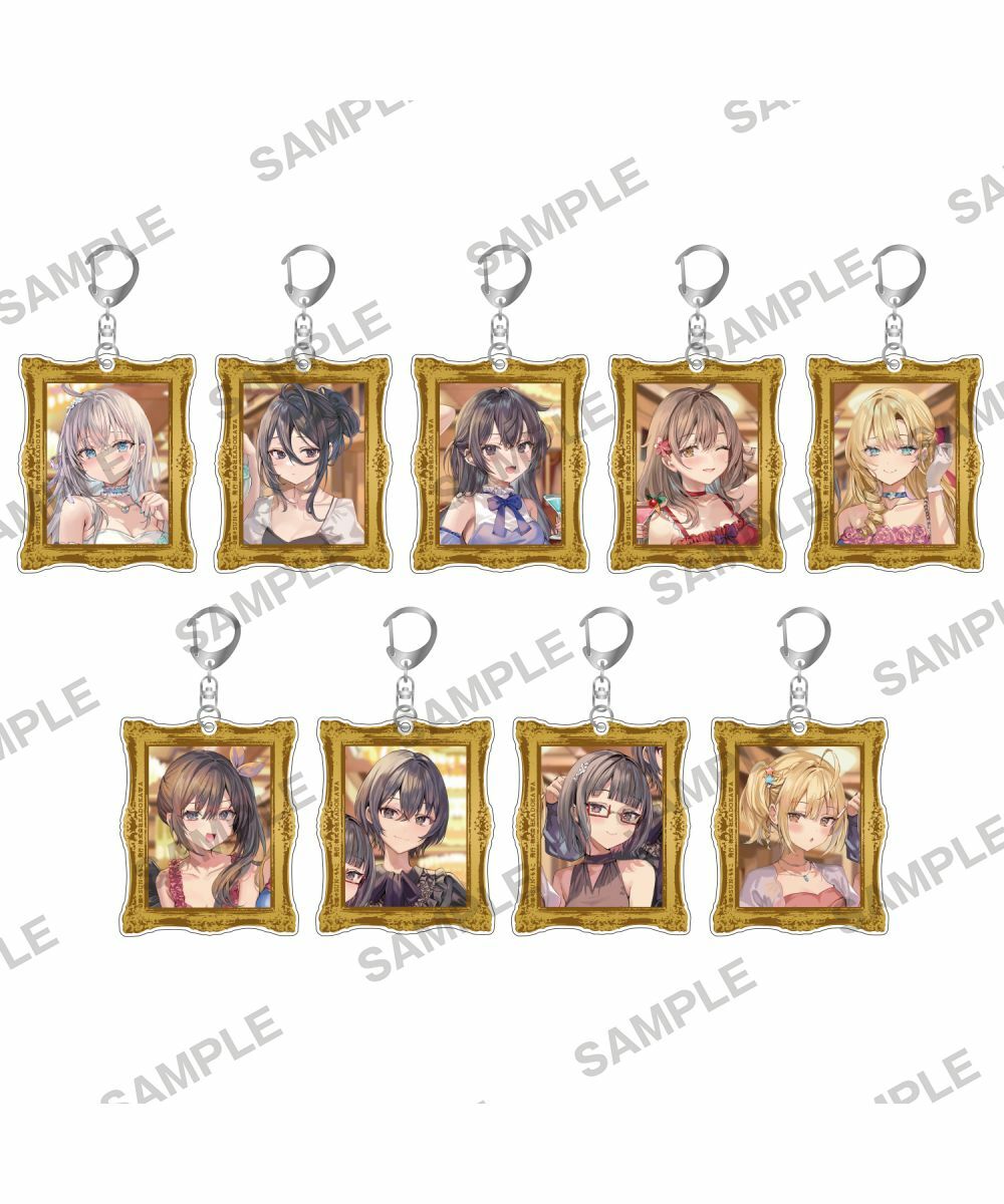 預購-『不時輕聲地以俄語遮羞的鄰座艾莉同學』 集換式壓克力鑰匙圈 洋裝ver PACK盲盒販售 隨機出貨【日本進口精品】