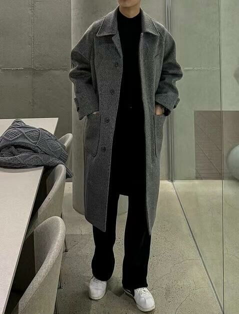 反領長褸 PAIR-013JK