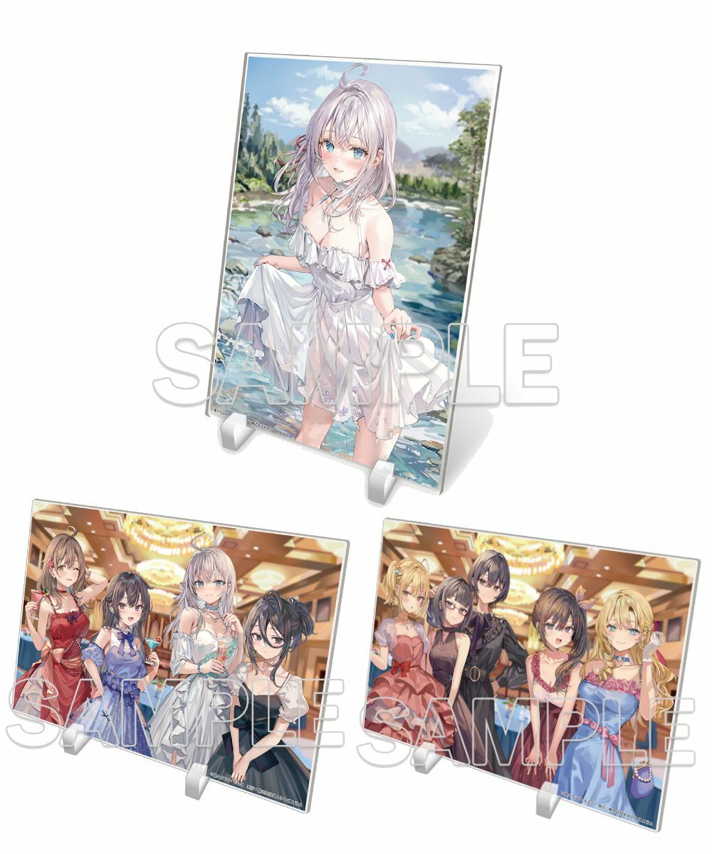 預購-『不時輕聲地以俄語遮羞的鄰座艾莉同學』  壓克力板 系列 【日本進口精品】