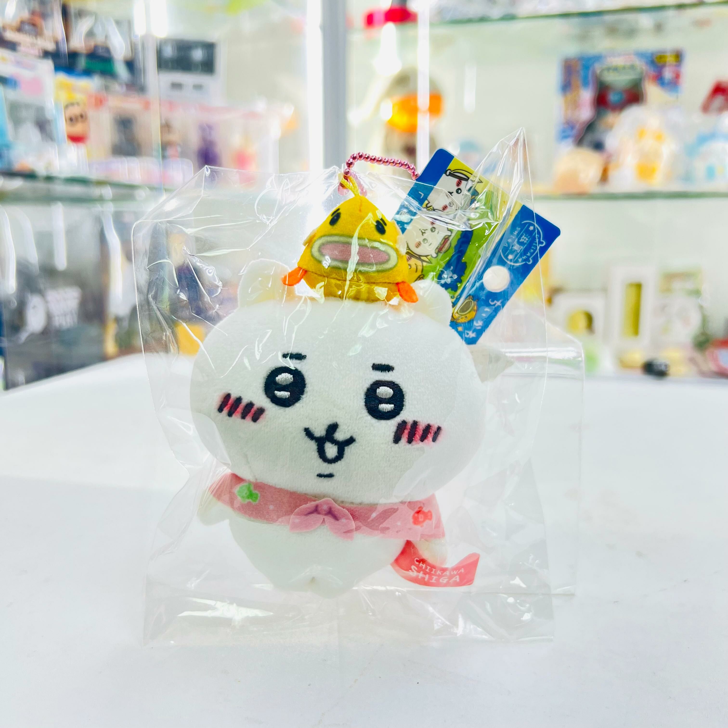 Chiikawa Plush Doll Keychain 琵琶Chiikawa