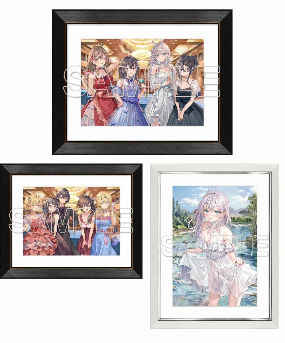 預購-『不時輕聲地以俄語遮羞的鄰座艾莉同學』 複製原畫 系列 【日本進口精品】