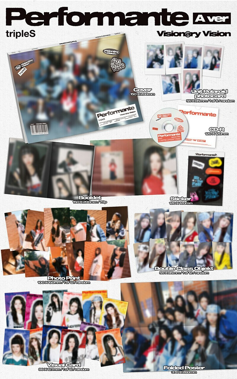 ★非売品◆メンバーサインCD◆tripleS◆Performante ☆非売品◇メンバーサインCD◇tripleS◇Performante
