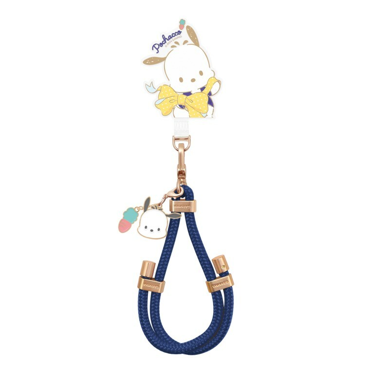 24097-PC-S Sanrio PC 狗 x Garmma 大面多功能智能手機環連手繩 短 #CN-GM24-PC-7RS6