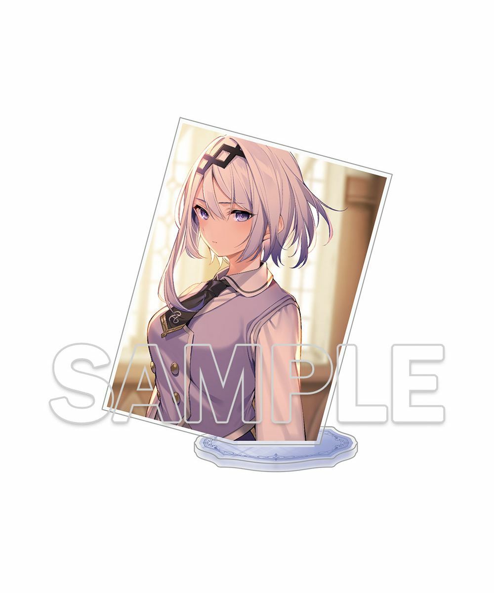 預購-『這就是魔法師的王牌』 方形壓克力立牌 詩乃=Whiteknight【日本進口精品】