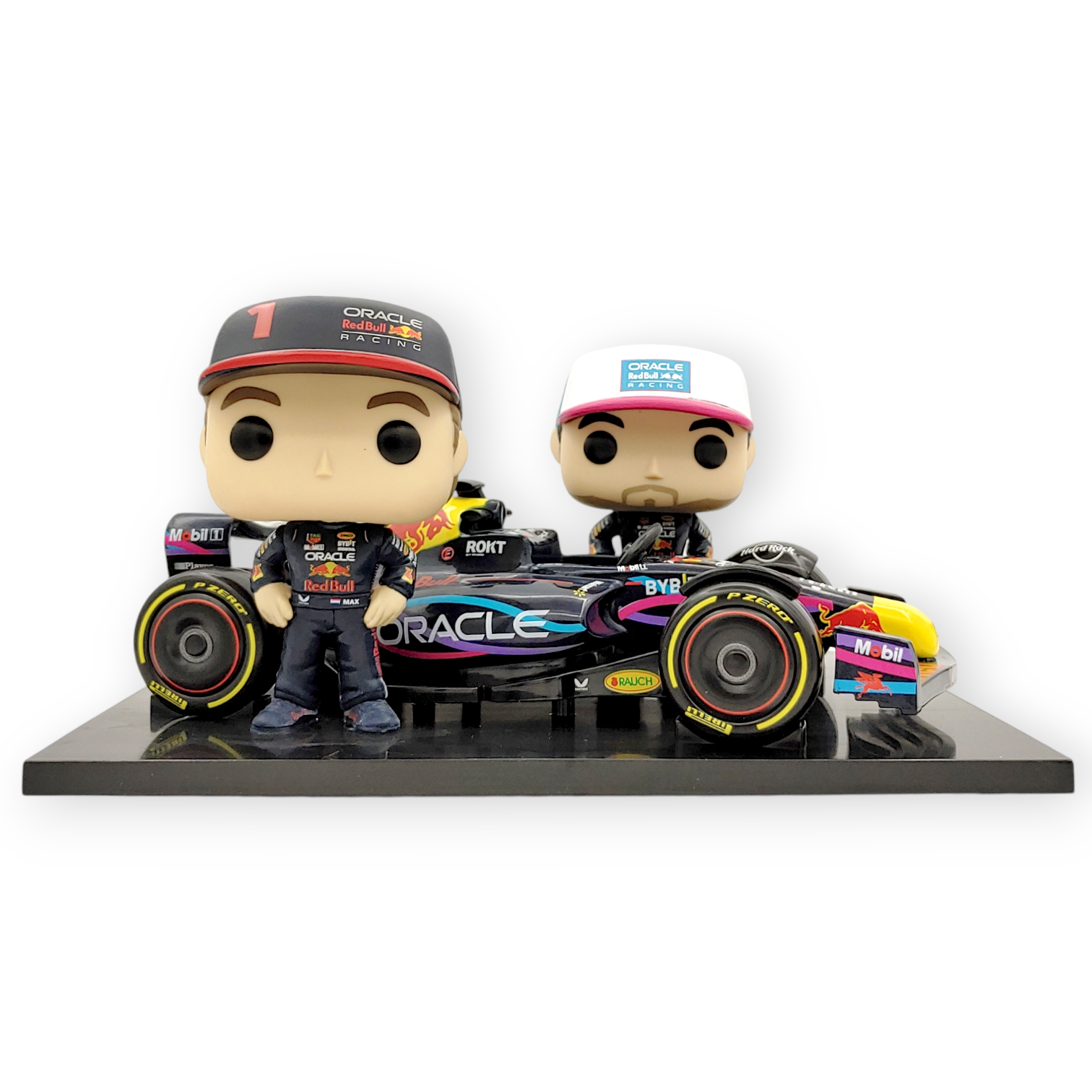 FUNKO POP <Formula 1>紅牛車隊-團隊套裝_佩雷斯&韋斯塔本-No.07