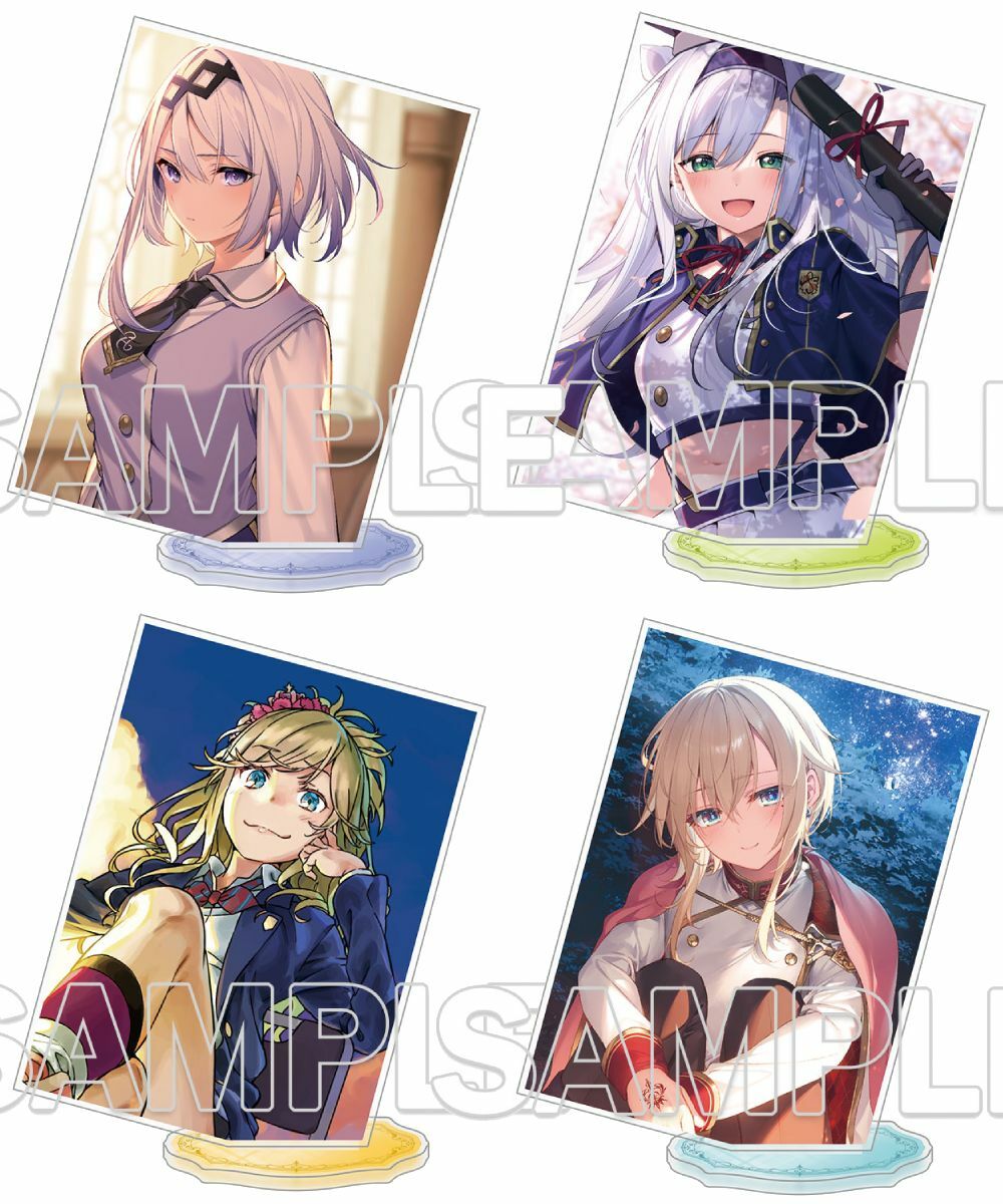 預購-『這就是魔法師的王牌』 方形壓克力立牌 詩乃=Whiteknight【日本進口精品】