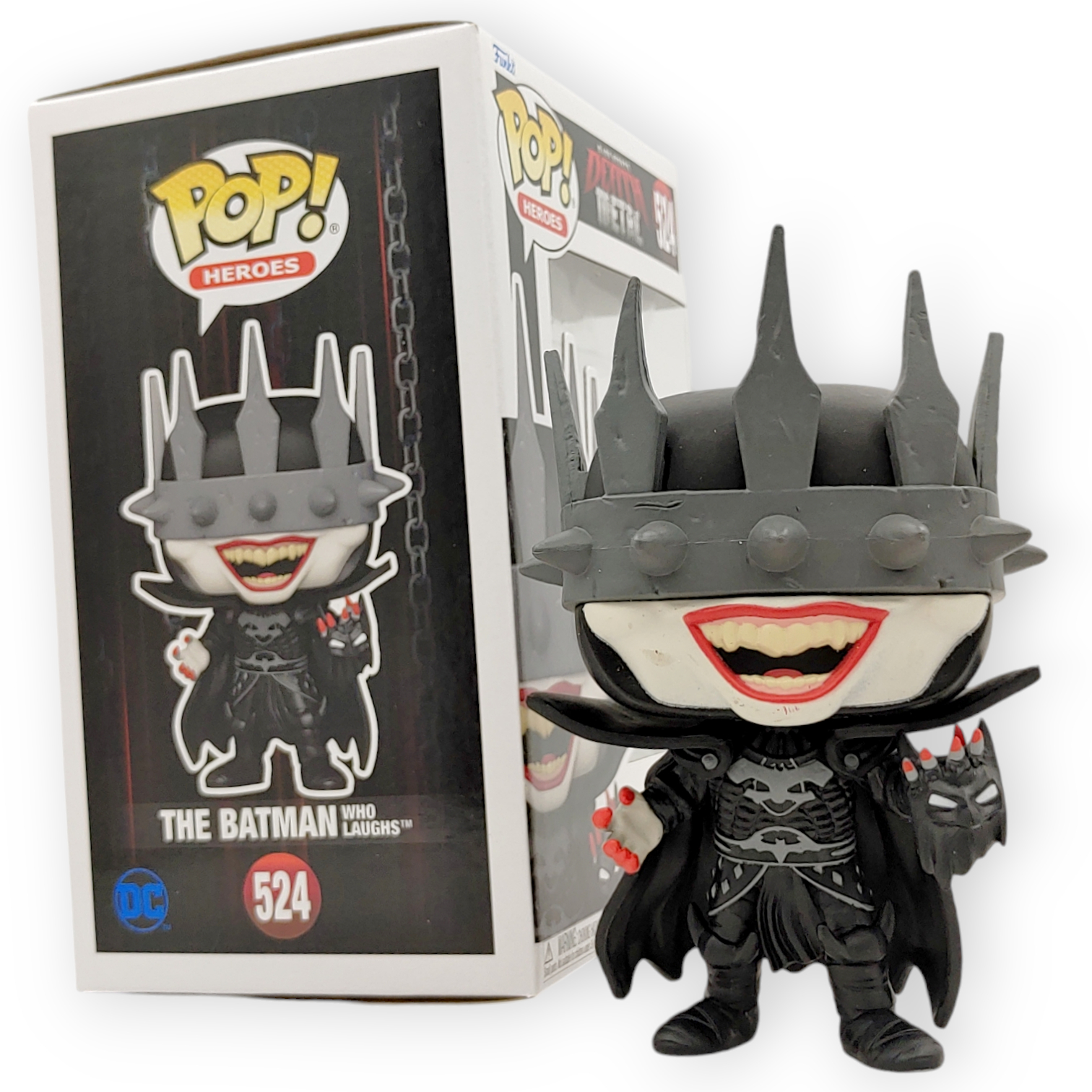 FUNKO POP<黑暗之夜:死亡金屬>狂笑蝙蝠俠-No.524