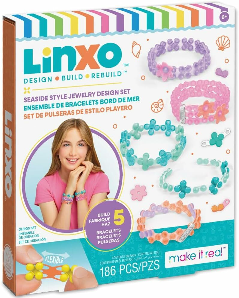 《 美麗夢工坊 Make It Real 》  美麗夢工坊-拼點創藝手環組 (隨機出貨 不挑款 )