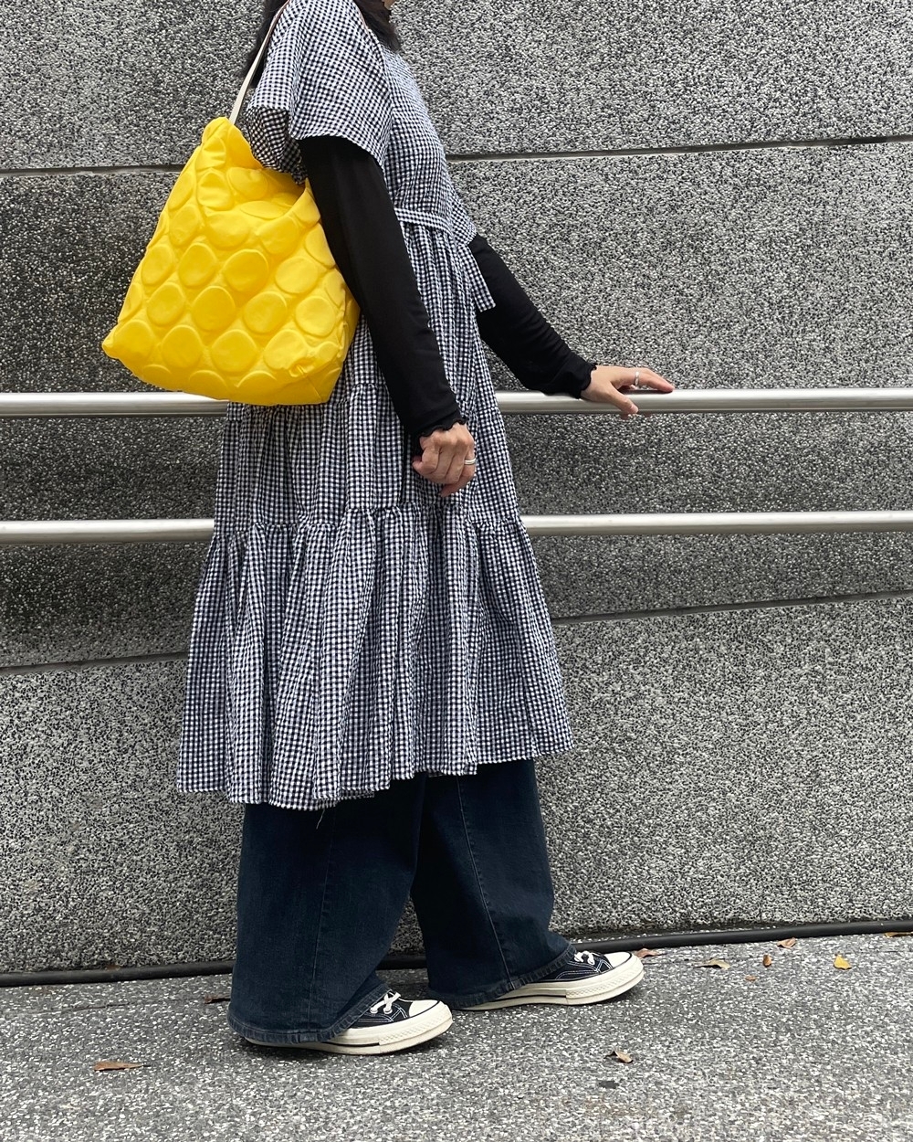 Bag'n'Noun 圓點包 S號 - 黃 (70020727YELLOW)