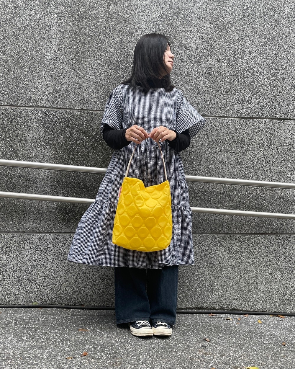 Bag'n'Noun 圓點包 S號 - 黃 (70020727YELLOW)