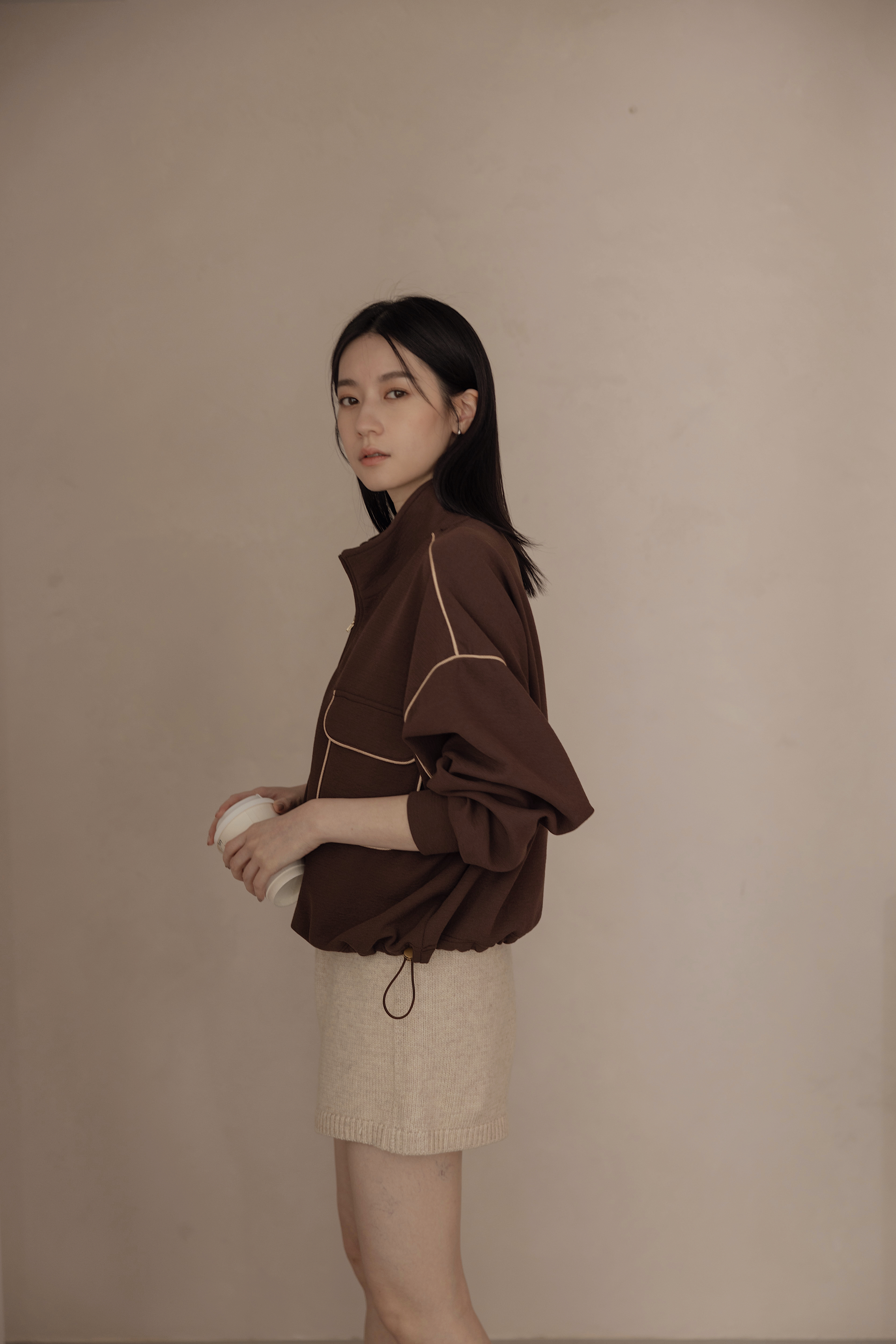 軟糯糯羊毛針織短褲-花米