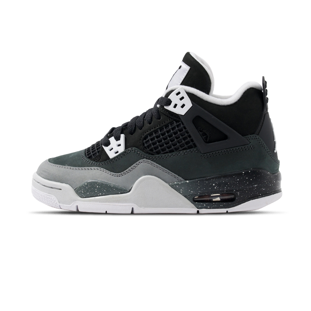 Nike Air Jordan 4 "Fear" GS 2024 大童 黑白 恐懼 實戰 籃球鞋 FQ8213-002