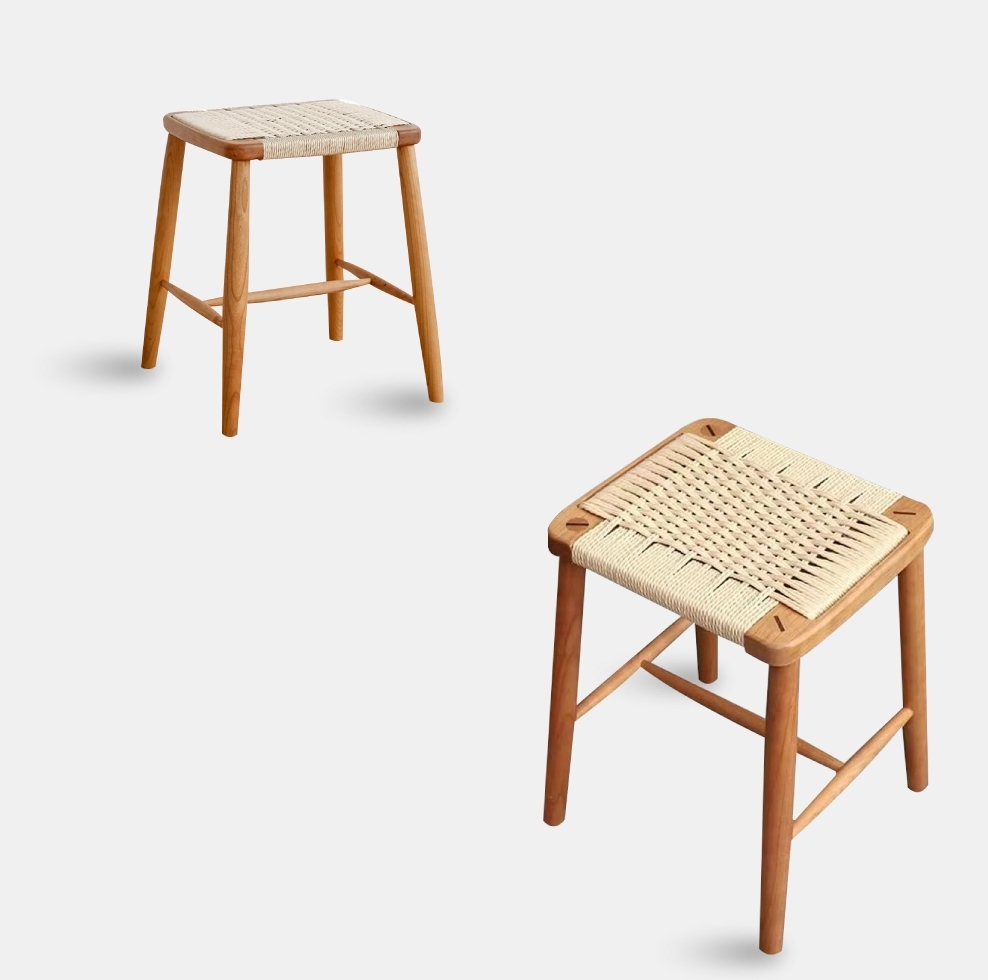 櫻桃木家具：好荻家居「Lav 椅凳」