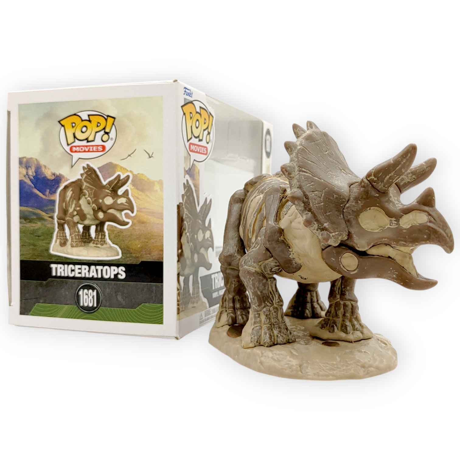 FUNKO POP<侏羅紀世界>三角龍_化石-NO.1681