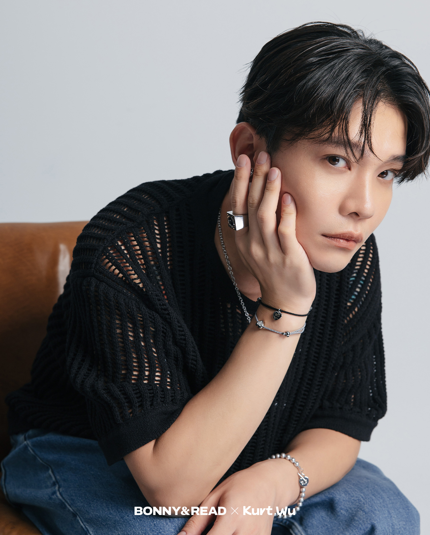 飾品,kurt聯名,kurt wu,愛心,手鍊,bracelet,鋼飾