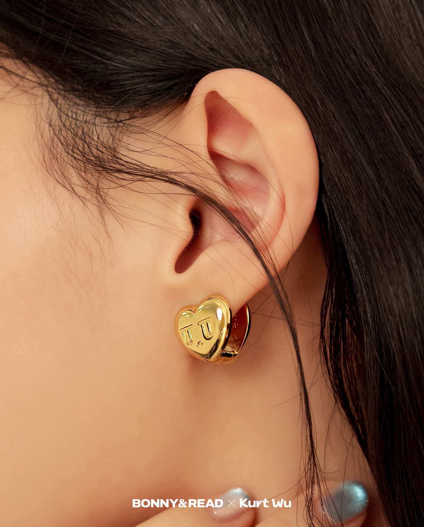 kurt聯名,kurt wu,愛心,耳環,耳環組,earrings
