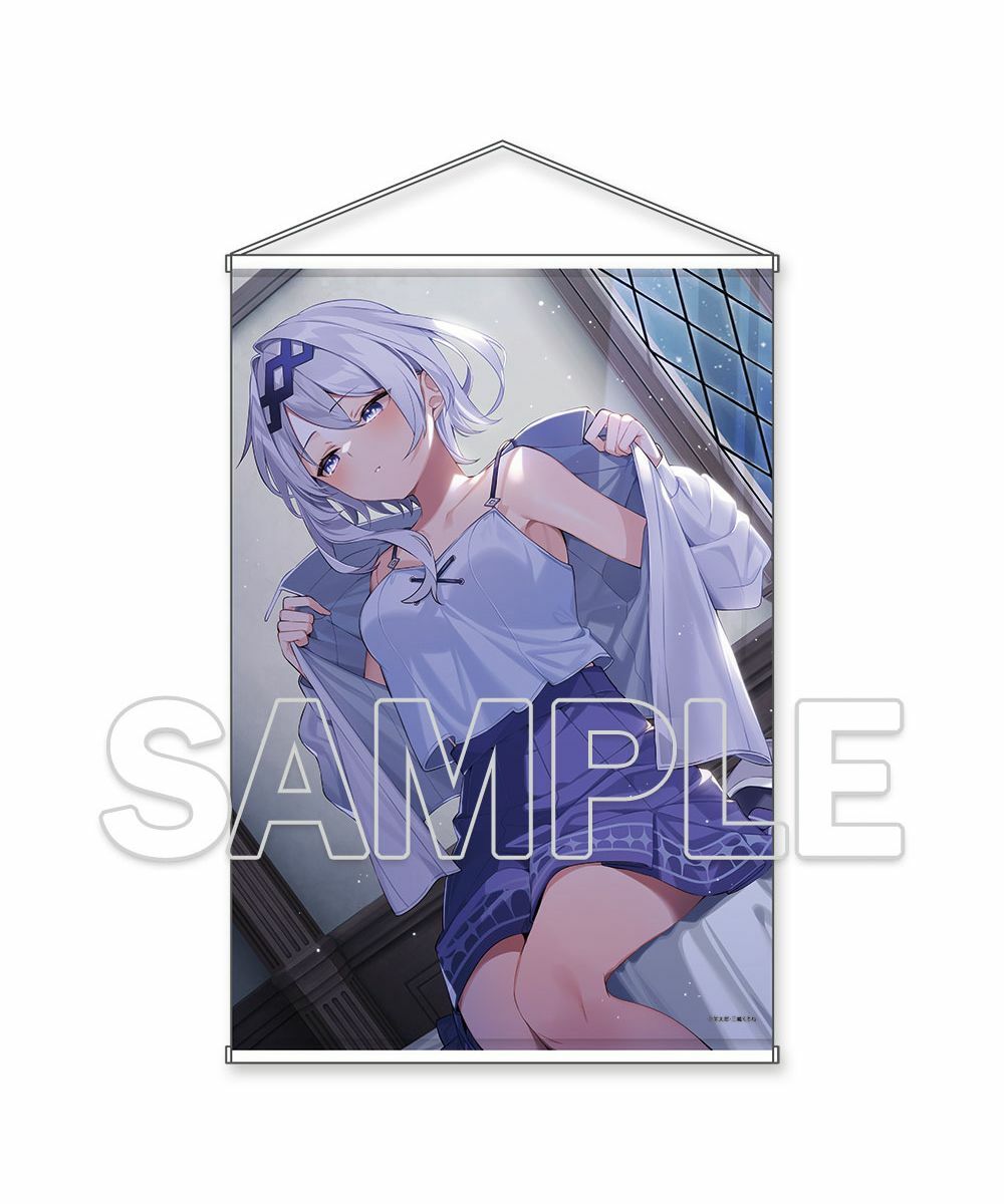 預購-『這就是魔法師的王牌』 B2掛軸 詩乃=Whiteknight【日本進口精品】